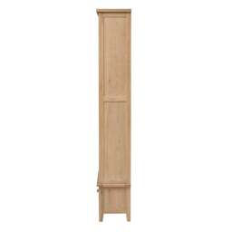 Inglesham Whitewash Oak Grand Bookcase - The Cotswold Company - thumbnail 5