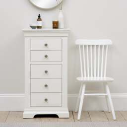 Chantilly Warm White Tallboy - The Cotswold Company