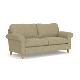 Hurley 3 Seater - Apple - Herringbone Weave - The Cotswold Company