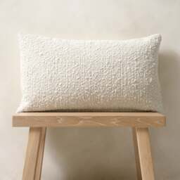 Ramsbury Ivory Cushion 30x50cm - Home Accessories - The Cotswold Company - thumbnail 2