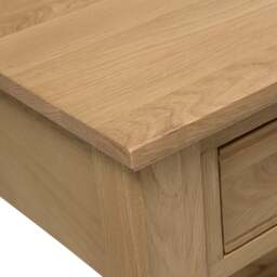 Elkstone Mellow Oak Dressing Table - The Cotswold Company - thumbnail 7