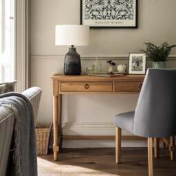 Elkstone Mellow Oak Dressing Table - The Cotswold Company - thumbnail 2