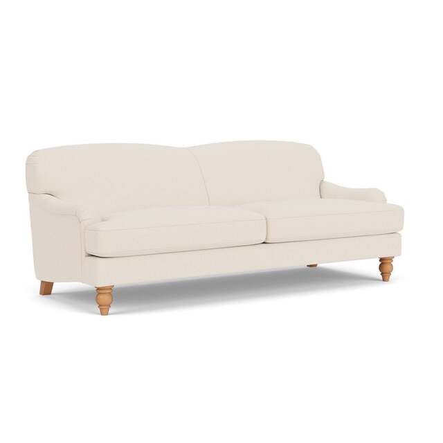 4 Seater Sofa - Cream - House Weave - Ashbee - The Cotswold Company - image 1