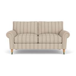 Large 2 Seater Sofa - Charcoal - Compton Stripe - Osbourne - The Cotswold Company - thumbnail 2