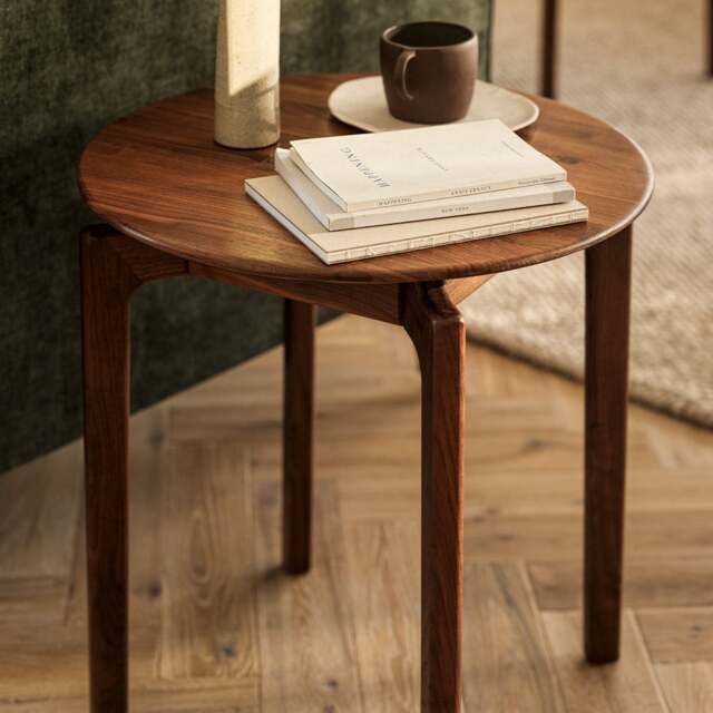 Side Table - Halford Walnut - The Cotswold Company - image 1