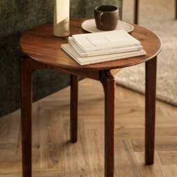Side Table - Halford Walnut - The Cotswold Company