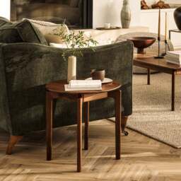 Side Table - Halford Walnut - The Cotswold Company - thumbnail 2