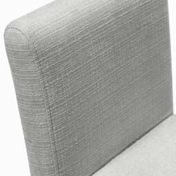 Alder Upholstered Bar Stool Grey - The Cotswold Company - thumbnail 5