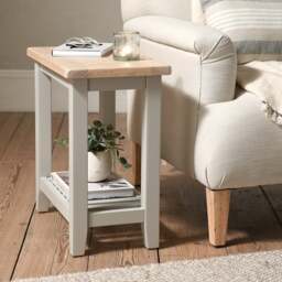 Sofa Table - Chester Dove Grey - The Cotswold Company