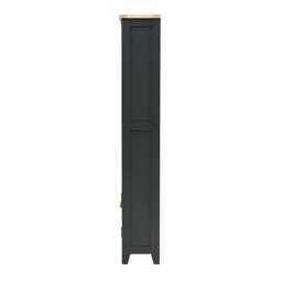 Alcove Display Cabinet - Chester Charcoal - The Cotswold Company - thumbnail 5