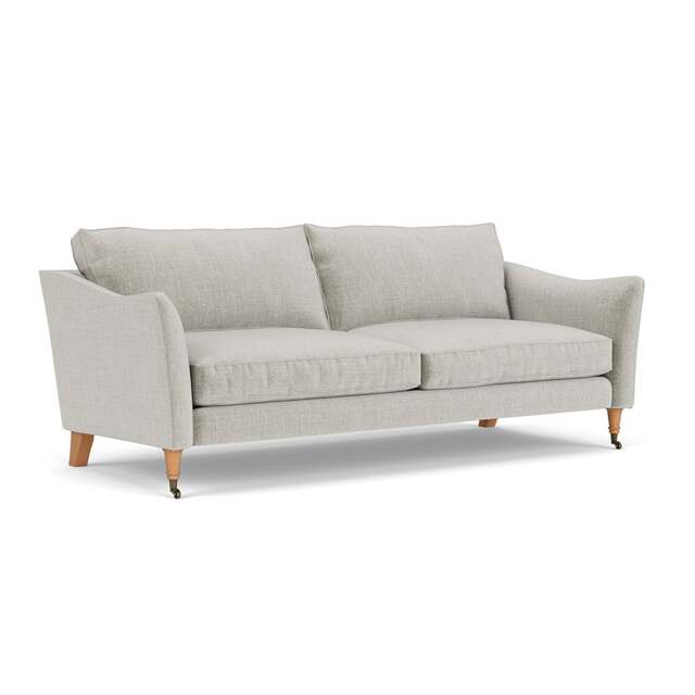 4 Seater Sofa - Grey Mist - Eco Chenille - Robinson - The Cotswold Company - image 1