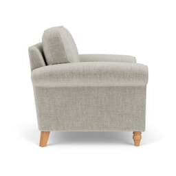 Armchair - Grey Mist - Eco Chenille - Hurley - The Cotswold Company - thumbnail 3