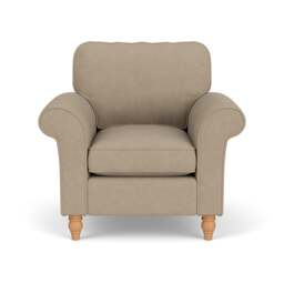 Armchair - Natural - House Linen Mix - Hurley - The Cotswold Company - thumbnail 2