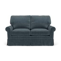 2 Seater Sofa - Teal - Eco Chenille - Dawson - The Cotswold Company - thumbnail 2