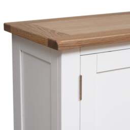 Large Shoe Cupboard - Chester Pure White - The Cotswold Company - thumbnail 7