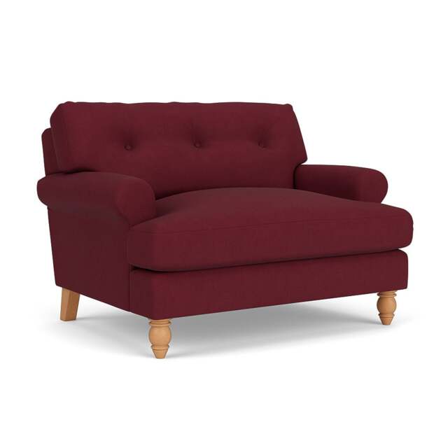 Love Seat - Rosehip - House Linen Mix - Talbot - The Cotswold Company - image 1