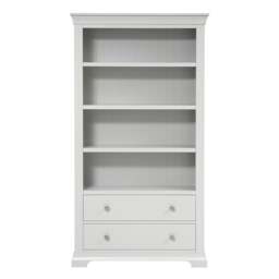 Chantilly Pebble Grey Large Bookcase - The Cotswold Company - thumbnail 4