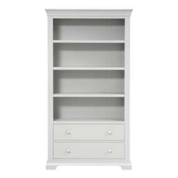 Chantilly Pebble Grey Large Bookcase - The Cotswold Company - thumbnail 5