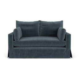 2 Seater Sofa - Teal - Eco Chenille - Ashton - The Cotswold Company - thumbnail 2