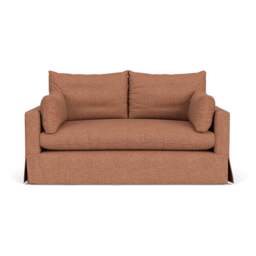 Large 2 Seater Sofa - Brick - Herringbone Weave - Ashton - The Cotswold Company - thumbnail 2