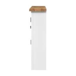 Bathroom Combi Mirror - Chester Pure White - The Cotswold Company - thumbnail 7