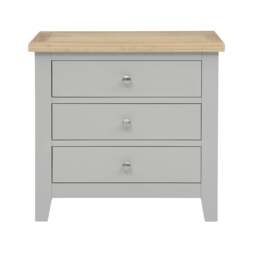 Jumbo Bedside Table - Chester Dove Grey - The Cotswold Company - thumbnail 4