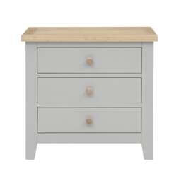 Jumbo Bedside Table - Chester Dove Grey - The Cotswold Company - thumbnail 5