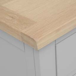 Jumbo Bedside Table - Chester Dove Grey - The Cotswold Company - thumbnail 7