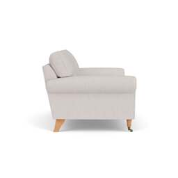 Large 2 Seater Sofa - Soft White - Luxury Italian Linen - Osbourne - The Cotswold Company - thumbnail 3