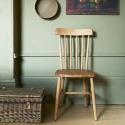 Elkstone Mellow Oak Spindleback Dining Chair - The Cotswold Company - thumbnail 3