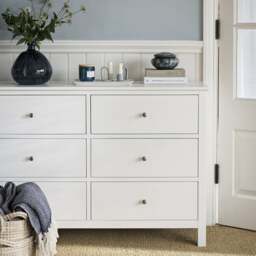 Simply Cotswold Pure White 6 Drawer Chest - The Cotswold Company