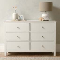 Simply Cotswold Pure White 6 Drawer Chest - The Cotswold Company - thumbnail 2