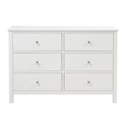 Simply Cotswold Pure White 6 Drawer Chest - The Cotswold Company - thumbnail 3