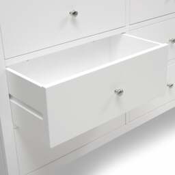 Simply Cotswold Pure White 6 Drawer Chest - The Cotswold Company - thumbnail 6
