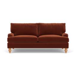 Morris 3 Seater - Brick - Matt Velvet - The Cotswold Company - thumbnail 2