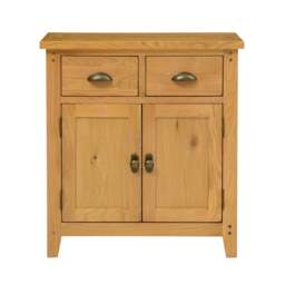 Oakland Rustic Oak Extra Small Sideboard - The Cotswold Company - thumbnail 3
