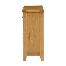 Oakland Rustic Oak Extra Small Sideboard - The Cotswold Company - thumbnail 5