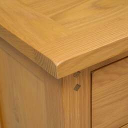 Oakland Rustic Oak Extra Small Sideboard - The Cotswold Company - thumbnail 6