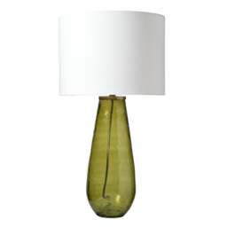 Hector Glass Large Lamp Forest - Home Accessories - The Cotswold Company - thumbnail 4