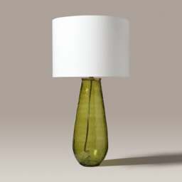 Hector Glass Large Lamp Forest - Home Accessories - The Cotswold Company
