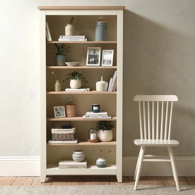 Large Bookcase - Chester Classic Cream - The Cotswold Company - image 1