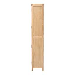Glass Display Cabinet - Inglesham Whitewash Oak - The Cotswold Company - thumbnail 7