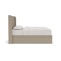 Super King Ottoman Storage Bed - Dove Grey - House Linen Mix - Parker - The Cotswold Company - thumbnail 3