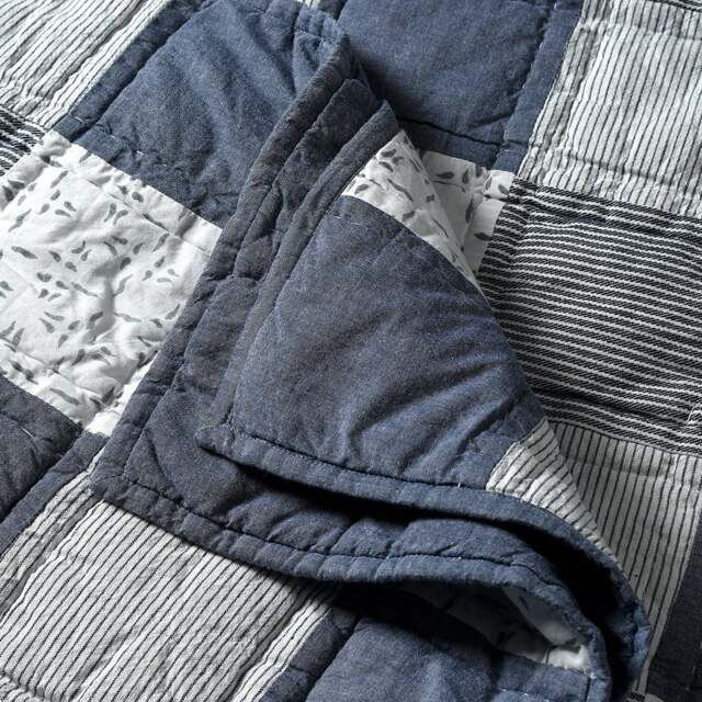 Arlington Patchwork Bed Throw - Home Accessories - The Cotswold Company - image 1