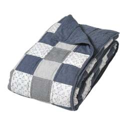 Arlington Patchwork Bed Throw - Home Accessories - The Cotswold Company - thumbnail 3