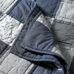 Arlington Patchwork Bed Throw - Home Accessories - The Cotswold Company - thumbnail 1