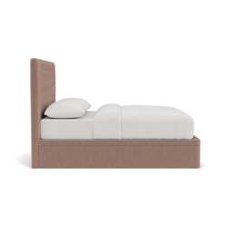 Super King Ottoman Storage Bed - Dusky Rose - Eco Chenille - Calvert - The Cotswold Company - thumbnail 3
