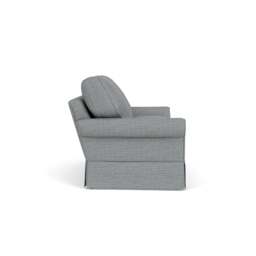 3 Seater Sofa - Navy - Herringbone Weave - Dawson - The Cotswold Company - thumbnail 3