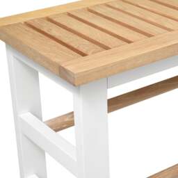 Bathroom Towel Rail - Chester Pure White - The Cotswold Company - thumbnail 6