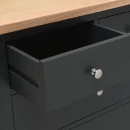 8 Drawer Chest - Chester Charcoal - The Cotswold Company - thumbnail 7